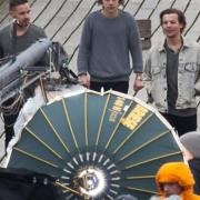 The band filmed the music video for their song, You and I, on the pier.