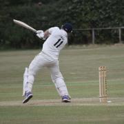 Mitch Want scored 30 runs and took one wicket in Cleeve CC's defeat against Hampset.