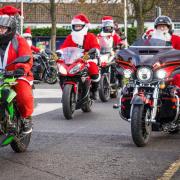 Dozens of Santas will be motorbiking to fundraise for a local children's hospice