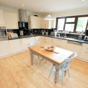 The modernised kitchen/breakfast room lies at the heart of the house