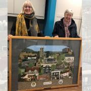 The Nailsea’s Women’s Institute (WI) tapestry collage has found a new home at a community hub