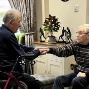 The care home has celebrated the friendship.
