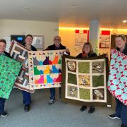 Project Linus, based across the UK, recently handed several of these quilts over to Children's Hospice South West
