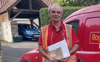 Roy Horlick, who became a postman in 1983, retired on December 1