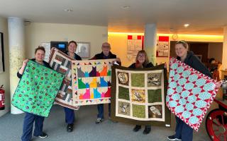 Project Linus, based across the UK, recently handed several of these quilts over to Children's Hospice South West